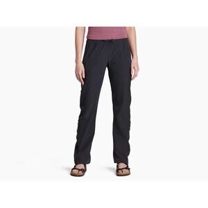 Kuhl Freeflex Move Pants Womens Small Long Koal Pullon Hiking Gorpcore Outdoor